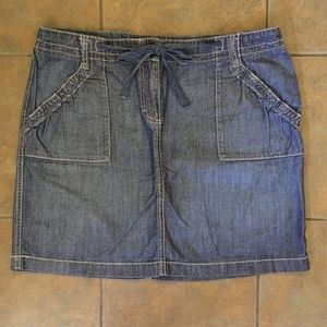 Women's New York & Company Denim Skirt 14